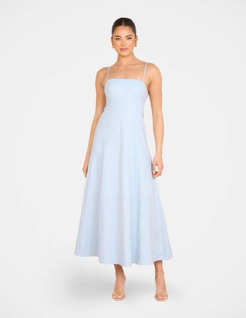 Rose Strapless Maxi Dress